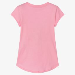 Nike-تيشيرت قطن لون زهري للبنات | Childrensalon