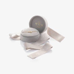 NOA Mini-18kt Yellow Gold Baby Bracelet | Childrensalon