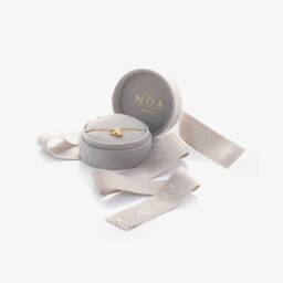 NOA Mini-سوار شكل فيل ذهب 18 قيراط مزين بألماس | Childrensalon