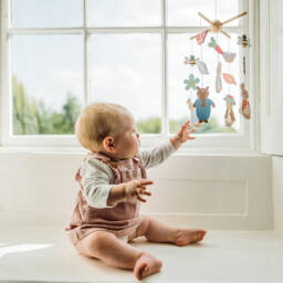 Orange Tree Toys-Wooden Peter Rabbit Mobile (50cm) | Childrensalon