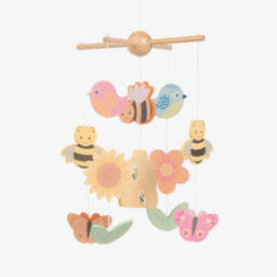 Orange Tree Toys-Wooden Spring Garden Mobile (50cm) | Childrensalon