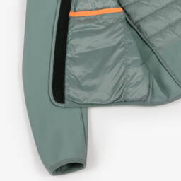 Parajumpers-Куртка-пуховик Nolan с капюшоном серая для мальчиков | Childrensalon