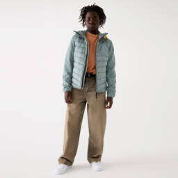 Parajumpers-Куртка-пуховик Nolan с капюшоном серая для мальчиков | Childrensalon