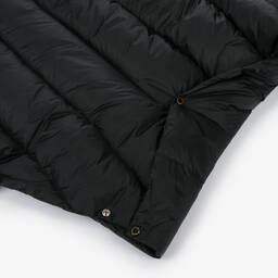 Parajumpers-Girls Black Down Padded Puffer Cape | Childrensalon
