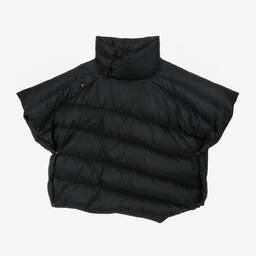 Parajumpers-Girls Black Down Padded Puffer Cape | Childrensalon