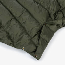 Parajumpers-Girls Green Down Padded Puffer Cape | Childrensalon