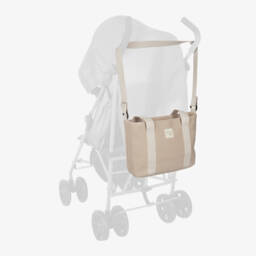 Pasito a Pasito Walking Mum-حقيبة تغيير لعربة الأطفال لون بيج (41 سم) | Childrensalon