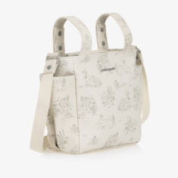 Pasito a Pasito-Ivory Forest Animal Changing Bag (38cm) | Childrensalon