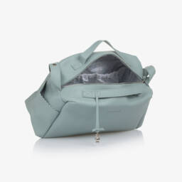 Pasito a Pasito-Pale Green Faux Leather Changing Bag (36cm) | Childrensalon