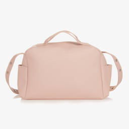 Pasito a Pasito-حقيبة تغيير جلد صناعي لون زهري فاتح (41 سم) | Childrensalon