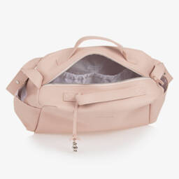 Pasito a Pasito-حقيبة تغيير جلد صناعي لون زهري فاتح (41 سم) | Childrensalon