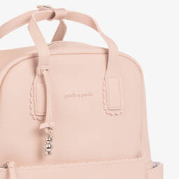 Pasito a Pasito Walking Mum-Пеленальный рюкзак розовый из искусственной кожи (38см) | Childrensalon