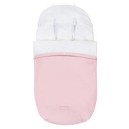 Pasito a Pasito Pink Stroller Footmuff (91cm) Childrensalon