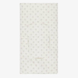 PAZ Rodríguez-Baby Girls Ivory Floral Print Nest (70cm) | Childrensalon