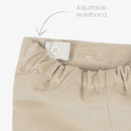 PAZ Rodríguez-Boys Ivory & Beige Cotton Buster Suit Set | Childrensalon