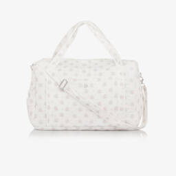 Ivory Cotton Floral Weekend Changing Bag (40cm)