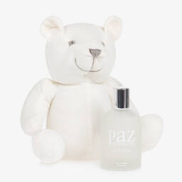 PAZ Rodríguez-Ivory Teddy Bear & Eau de Toilette Baby Gift Set | Childrensalon