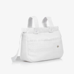PAZ Rodríguez-White Changing Bag (26cm) | Childrensalon