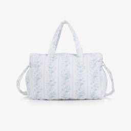 Peter Rabbit™ by Childrensalon-شنطة تغيير الحفاضات قطن وكتان لون أزرق فاتح (42 سم) | Childrensalon