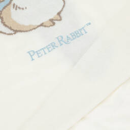 Peter Rabbit™ by Childrensalon-Ivory Merino Wool Blanket with Cashmere (102cm) | Childrensalon