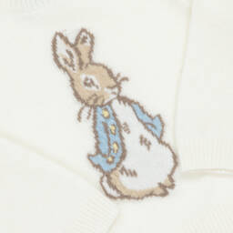 Peter Rabbit™ by Childrensalon-Ivory Merino Wool Knit Trouser Set with Cashmere | Childrensalon