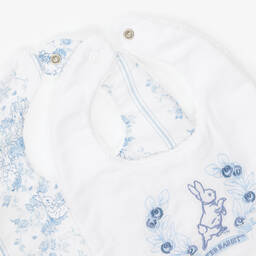 Peter Rabbit™ by Childrensalon-مريلة مزيج قطن و كتان لون أبيض (عدد 2) | Childrensalon