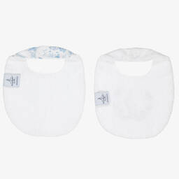 Peter Rabbit™ by Childrensalon-مريلة مزيج قطن و كتان لون أبيض (عدد 2) | Childrensalon