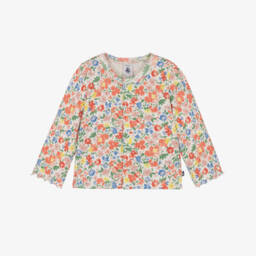 Baby Girls Multicolour Floral Cardigan 