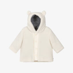 Artesanía Granlei-Girls Red Knitted Dress with Ruffle Collar | Childrensalon