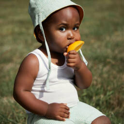 Petit Bateau-White Cotton Sleeveless Bodyvests (2 Pack) | Childrensalon