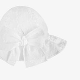 Phi Clothing-Baby Girls White Broderie Anglaise Shortie Set | Childrensalon