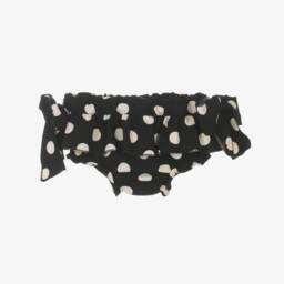 Phi Clothing-Girls Black Polka Dot Bloomers | Childrensalon