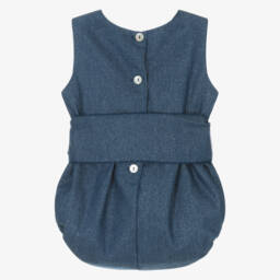 Phi Clothing-Girls Blue Denim Shortie | Childrensalon