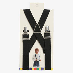 Playshoes-Black Clip-On Braces | Childrensalon