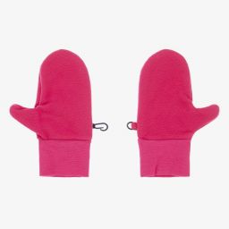 Playshoes-Girls Pink Fleece Mittens | Childrensalon