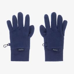 Navy Blue Fleece Gloves
