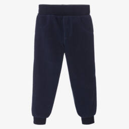 Playshoes-Navy Blue Polar Fleece Joggers | Childrensalon