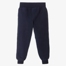 Playshoes-Navy Blue Polar Fleece Joggers | Childrensalon