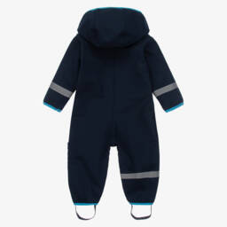 Playshoes-Navy Fleece-Lined Rain Suit | Childrensalon