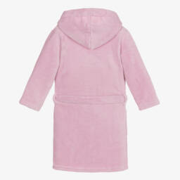 Playshoes-Personalised Pink Fleece Dressing Gown | Childrensalon