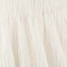 POCA & POCA-فستان بكيب أورغانزا لون عاجي | Childrensalon