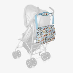 Powell Craft-Blue Aeroplane Baby Changing Bag (36cm) | Childrensalon