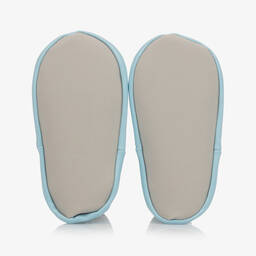 Powell Craft-Blue Tractor Slipper Socks | Childrensalon