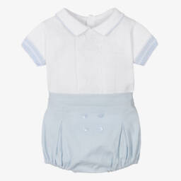 Pretty Originals Boys Bunny Shorts Set
