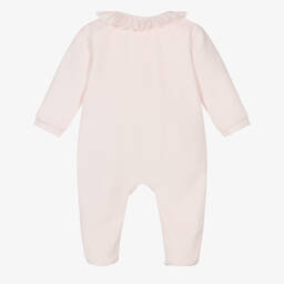 Pureté Du... Bébé-أفرول بيبي غرو قطيفة لون زهري للمولودات | Childrensalon