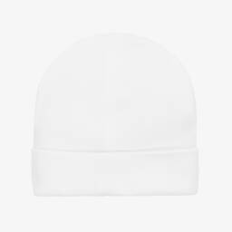 Pureté Du... Bébé-قبعة لاييت بيبي قطن لون أبيض | Childrensalon