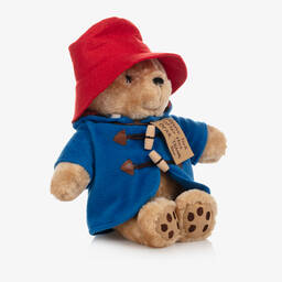 Beige & Blue Paddington Bear Soft Toy (28cm)