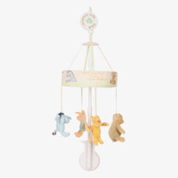 Rainbow Designs-Winnie The Pooh Musical Cot Mobile (54 cm) | Childrensalon