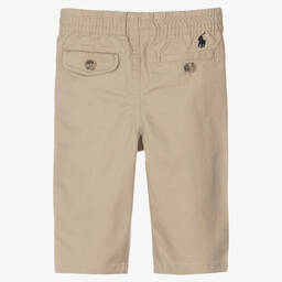 Ralph Lauren-بنطلون تشينو قطن لون بيج للمواليد | Childrensalon