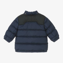 Ralph Lauren-Baby Boys Blue & Black Snowsuit | Childrensalon